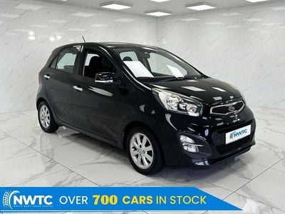 Used Kia Picanto 68 HP (50 kW) 2012 Black Hatchback