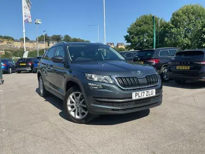 Used Skoda Kodiaq SE 150 HP (110 kW) 2017 Quartz grey metallic SUV