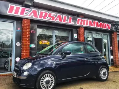 Używany Fiat 500 Lounge 69 KM (50 kW) 2012 Niebieski Hatchback