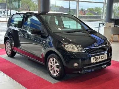 Used Skoda Citigo Elegance 75 HP (55 kW) 2014 Black Hatchback