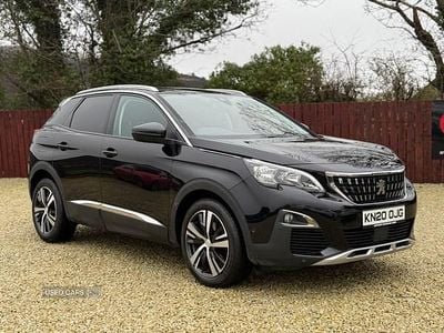 Black Used 2020 Peugeot 3008 Allure Hatchback | £12,450 (Fair price)