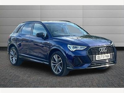 Used Audi Q3 Black Edition 150 HP (110 kW) 2023 Blue SUV