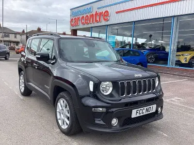 Used Jeep Renegade Longitude 120 HP (88 kW) 2019 Carbon black SUV