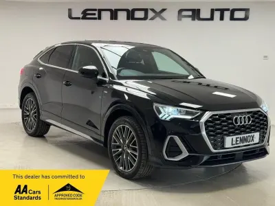 Used Audi Q3 Sportback S-Line 241 HP (177 kW) 2023 Black SUV