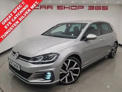 Used VW Golf VII GTD 184 HP (135 kW) 2019 Silver Hatchback
