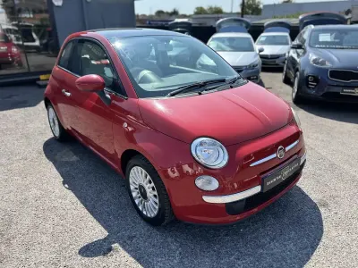 Used Fiat 500 Lounge 69 HP (50 kW) 2013 Red Hatchback