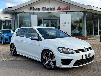 White Used 2016 VW Golf VII R Hatchback | £18,690 (Fair price)