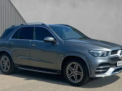 Used Mercedes GLE300 AMG line 245 HP (180 kW) 2019 Selenite grey metallic SUV