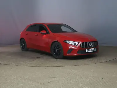 Used Mercedes A180 Premium 2019 Red Hatchback