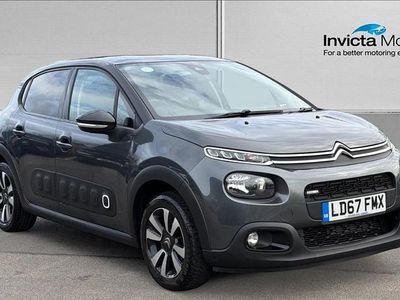 Used Citroën C3 Flair 82 HP (60 kW) 2017 Shark grey Hatchback