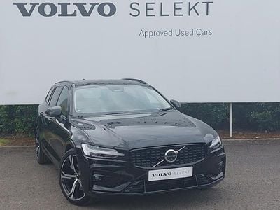 Black New 2025 Volvo V60 Ultra Estate | £37,998 (Good price)