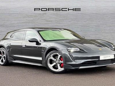 Volcano grey Used 2022 Porsche Taycan Cross Turismo Sedan | £52,800 (Fair price)