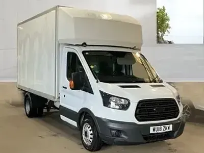 Used Ford Transit 130 HP (95 kW) 2018 White Van