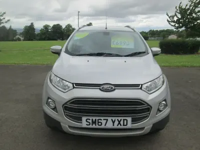 Used Ford Ecosport Titanium 125 HP (91 kW) 2018 Silver SUV