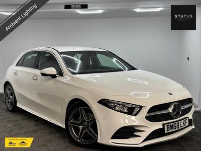 Used Mercedes A180 AMG Line Premium 116 HP (85 kW) 2019 White Hatchback