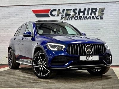 Used Mercedes GLC43 AMG AMG 385 HP (283 kW) 2020 Blue SUV