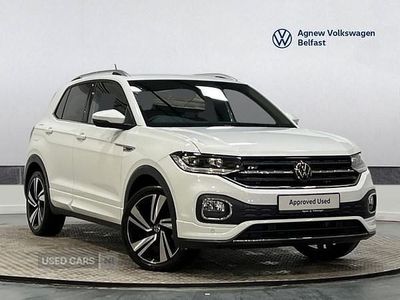 Used VW T-Cross R-line 150 HP (110 kW) 2024 White SUV