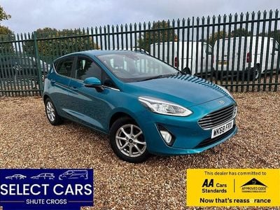 Used Ford Fiesta Zetec 85 HP (62 kW) 2018 Blue Hatchback