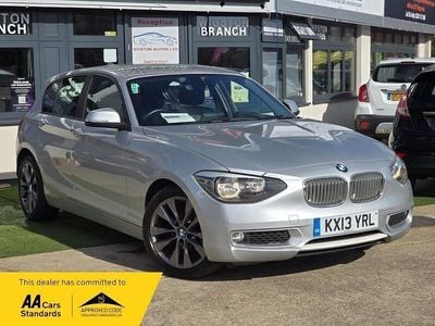 Used BMW 114 Performance 102 HP (75 kW) 2013 Silver Hatchback