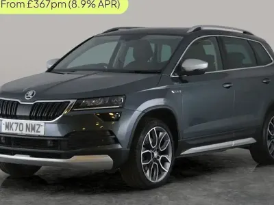 Używany Skoda Karoq Scout 4x4 150 KM (110 kW) 2020 Szary SUV