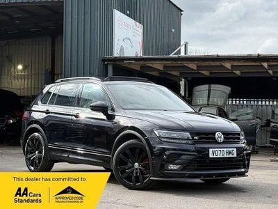 Used VW Tiguan R-line 150 HP (110 kW) 2020 Black SUV