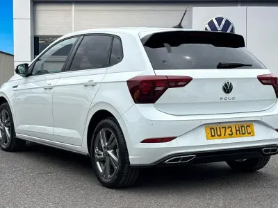 Used VW Polo R-line 110 HP (80 kW) 2023 White Hatchback