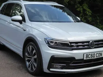 Used VW Tiguan R-line 150 HP (110 kW) 2018 Silver SUV