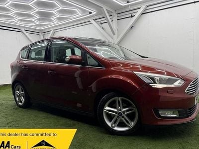 Used Ford C-MAX Titanium X 125 HP (91 kW) 2016 Red MPV