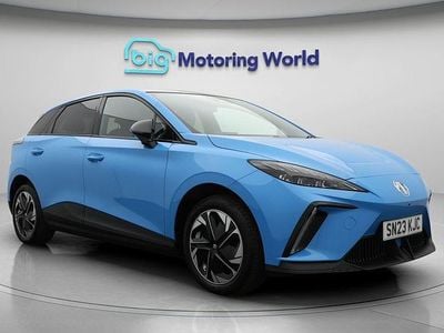 Used MG MG4 EV Trophy 319 kW (435 HP) 2023 Blue Hatchback