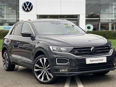 Grey Used 2021 VW T-Roc R-line SUV | £19,799 (Fair price)