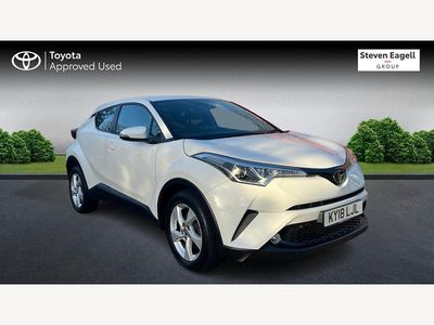White Used 2018 Toyota C-HR SUV | £11,106 (Expensive)