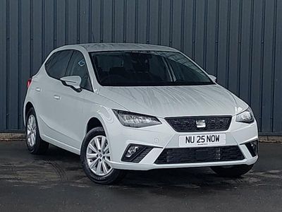 White New 2025 Seat Ibiza SE Hatchback | £15,998 (Fair price)