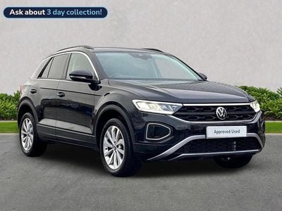 Black Used 2025 VW T-Roc Match SUV | £21,999 (Fair price)