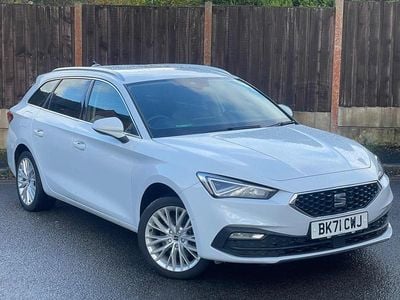 Used Seat Leon XCELLENCE 204 HP (150 kW) 2021 White Estate