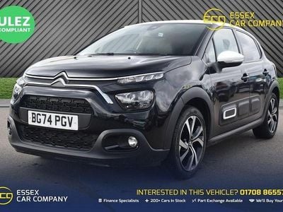Used Citroën C3 PureTech 110 HP (80 kW) 2024 Black Hatchback