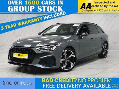 Used Audi A4 Black Edition 150 HP (110 kW) 2022 Grey Estate