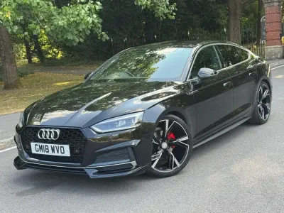 Used Audi A5 Sportback S-Line 2018 Black Hatchback