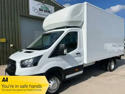 Used Ford Transit S 130 HP (95 kW) 2021 White Cabriolet