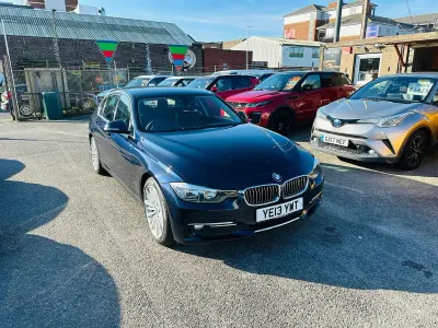 Used BMW 320 Luxury Line 184 HP (135 kW) 2013 Blue Sedan
