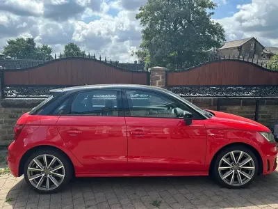Used Audi A1 S-Line 140 HP (102 kW) 2014 Red Hatchback