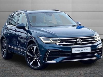 Used VW Tiguan R-line 150 HP (110 kW) 2021 Blue SUV