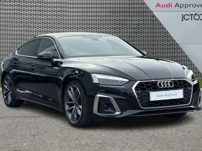 Used Audi A5 S-Line 161 HP (118 kW) 2023 Black Coupe