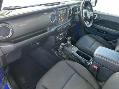 Used Jeep Wrangler Sahara 272 HP (200 kW) 2019 Blue SUV