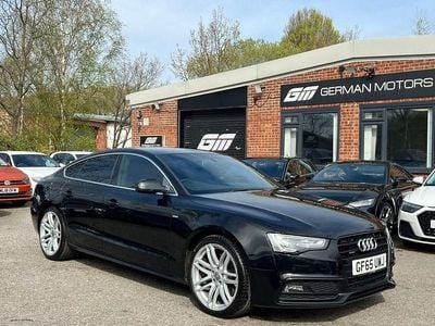 Begagnad Audi A5 S-Line 2015 Svart Sportkupé