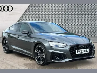 Used Audi A5 Black Edition 200 HP (147 kW) 2023 Grey Coupe