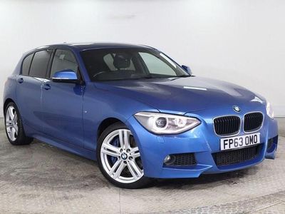 Used BMW 116 M Sport 116 HP (85 kW) 2013 Blue Hatchback