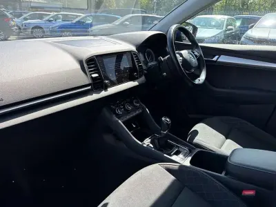 Used Skoda Karoq SE Technology 113 HP (83 kW) 2020 Blue SUV