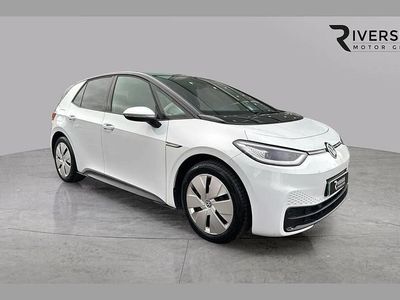 Used VW ID.3 Pro Performance 150 kW (204 HP) 2020 White Hatchback
