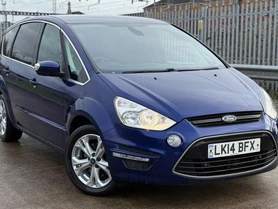 Used Ford S-MAX Titanium 140 HP (102 kW) 2014 Blue MPV