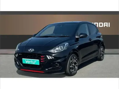 Used Hyundai i10 N Line 99 HP (72 kW) 2022 Black Hatchback